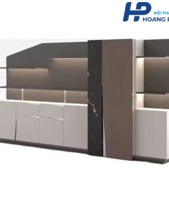 Tủ sách gỗ văn phòng cao cấp THPFA3821