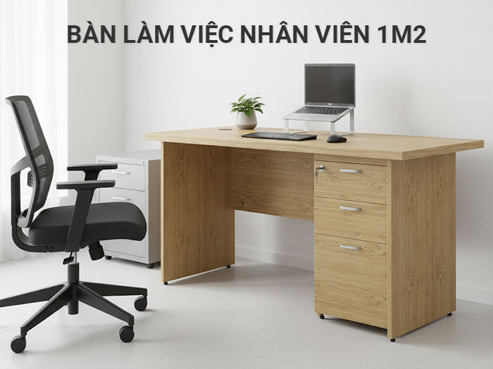Bàn làm việc nhân viên 1m2