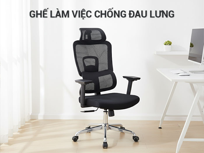 Ghế làm việc chống đau lưng
