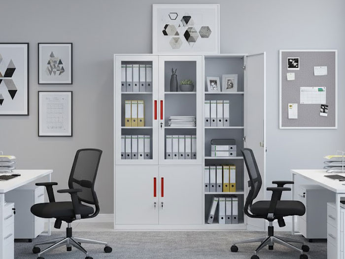 Tủ sắt đựng hồ sơ 3 cánh