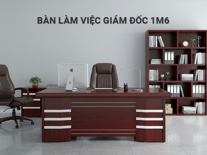 Bàn làm việc giám đốc 1m6