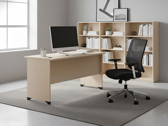 Bàn làm việc gỗ 1m4