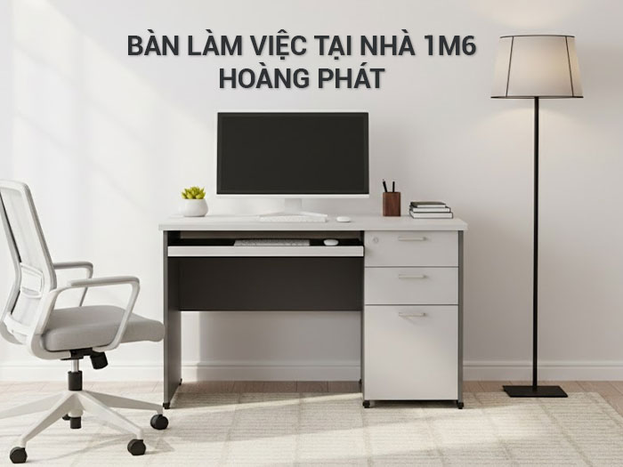 Bàn làm việc tại nhà 1m6