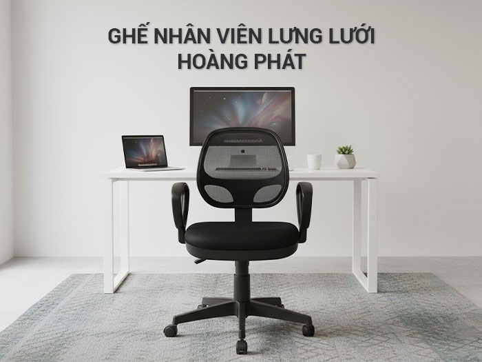 Ghế nhân viên lưng lưới
