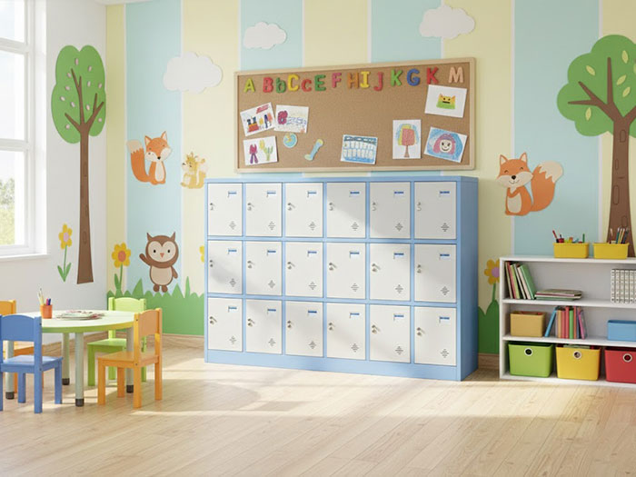 Mua tủ locker cho học sinh bền đẹp giá tốt tại TPHCM - Nội thất Hoàng Phát
