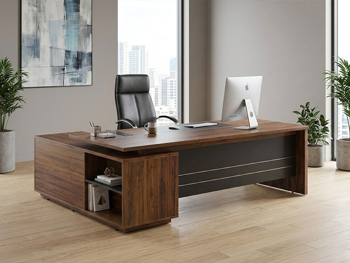 Bàn giám đốc gỗ công nghiệp