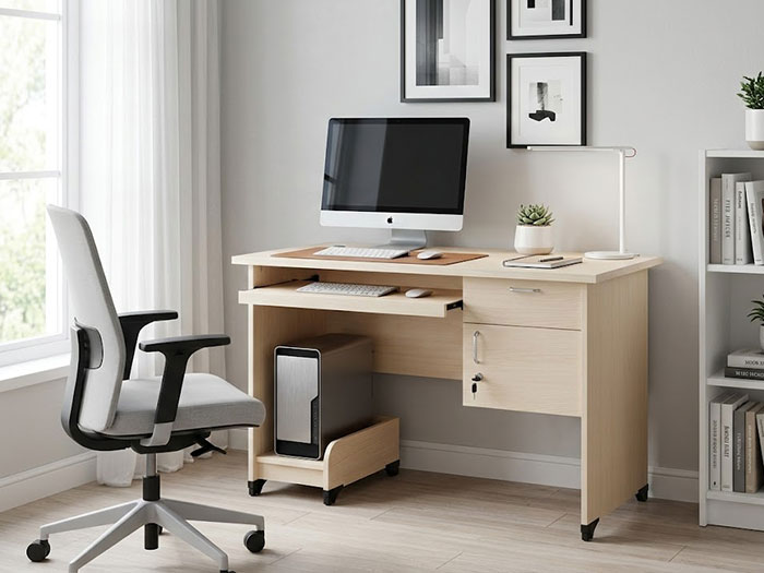 Bàn máy tính gỗ công nghiệp