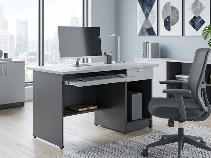 Bàn máy tính gỗ công nghiệp