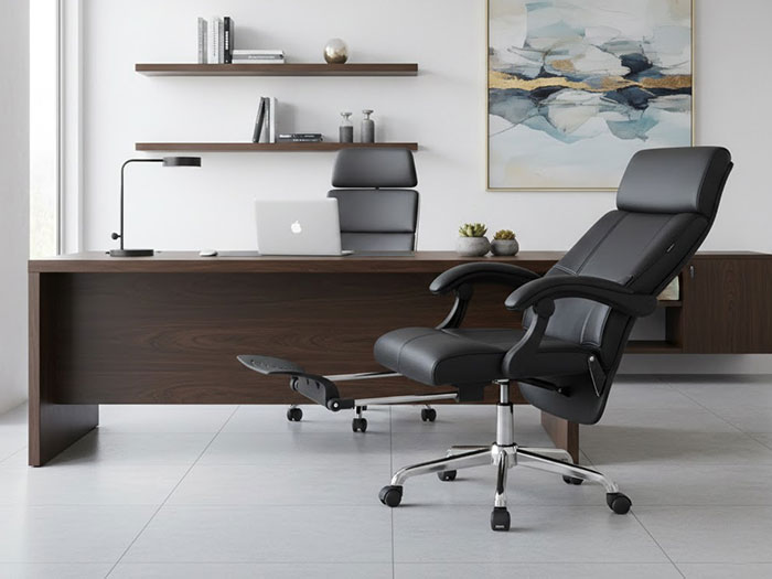 Ghế giám đốc có gác chân