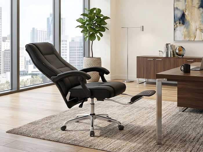 Ghế giám đốc có gác chân