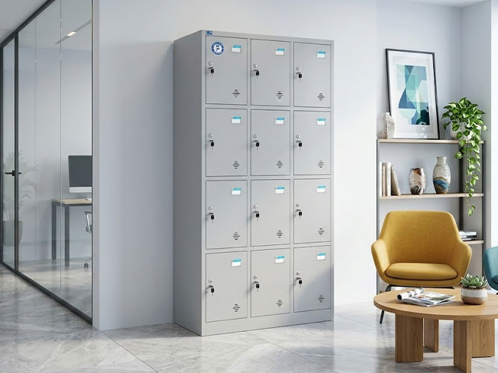 Tủ locker 12 ngăn giá rẻ