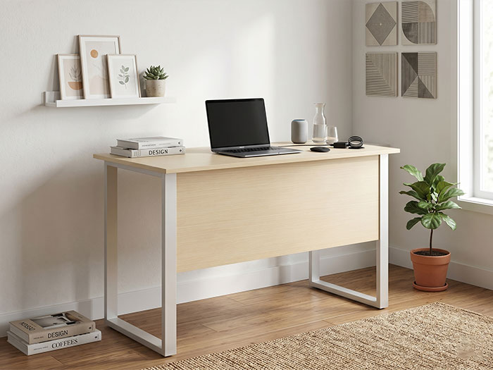 Bàn làm việc tại nhà chân sắt