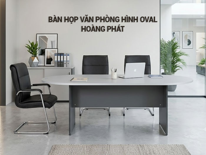Bàn họp văn phòng hình oval
