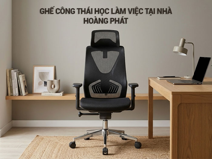Ghế công thái học làm việc tại nhà