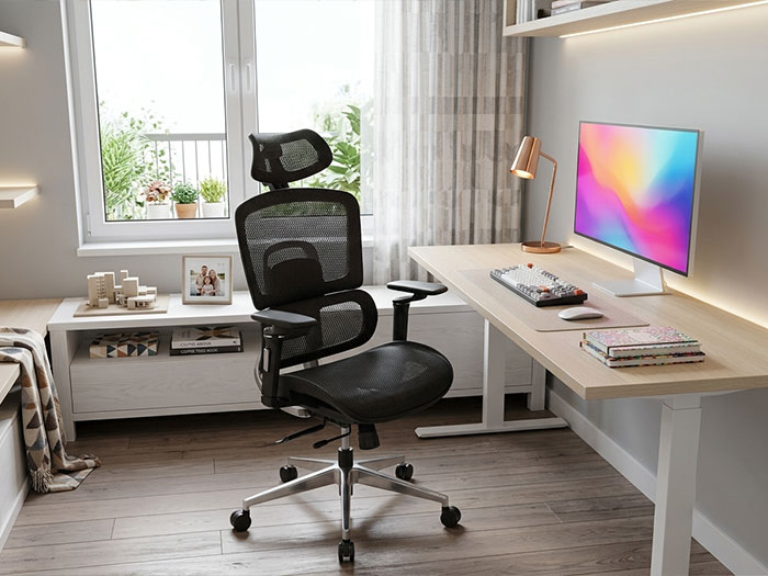 Ghế công thái học làm việc tại nhà