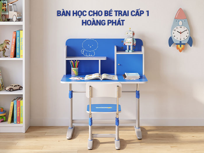 Bàn học cho bé trai cấp 1