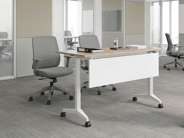 bàn hội trường chân sắt Hoàng Phát
