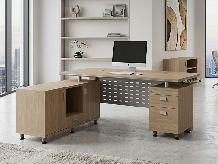 Bàn làm việc giám đốc đơn giản