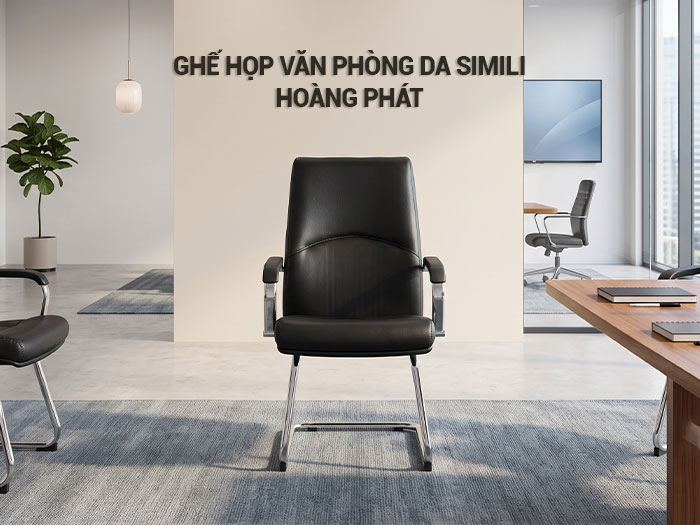 ghế họp văn phòng da simili