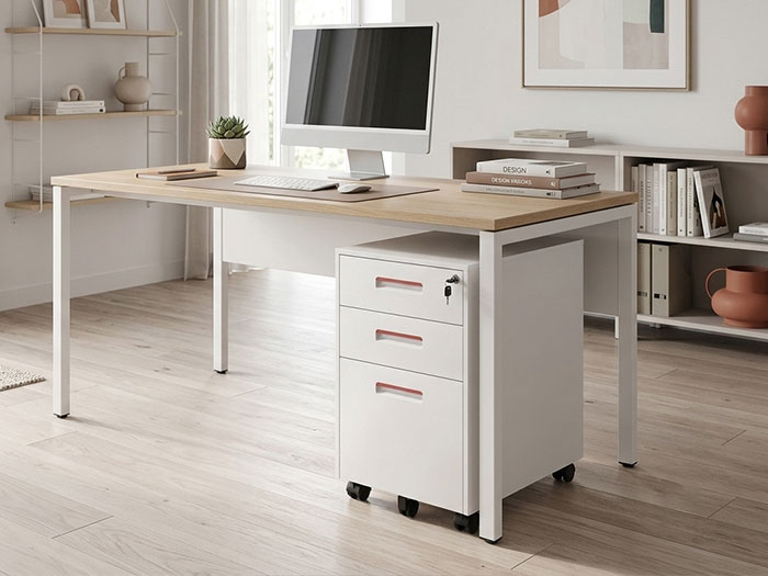 hộc tủ dưới bàn làm việc Hoàng Phát