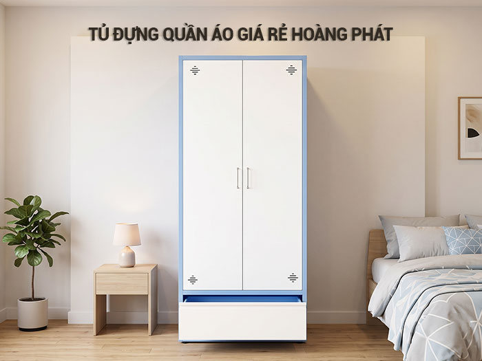 tủ đựng quần áo giá rẻ Hoàng Phát