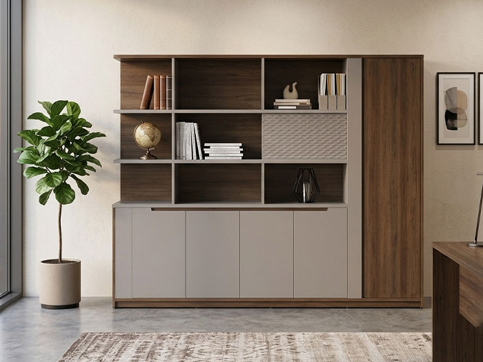 tủ phòng làm việc giám đốc Hoàng Phát