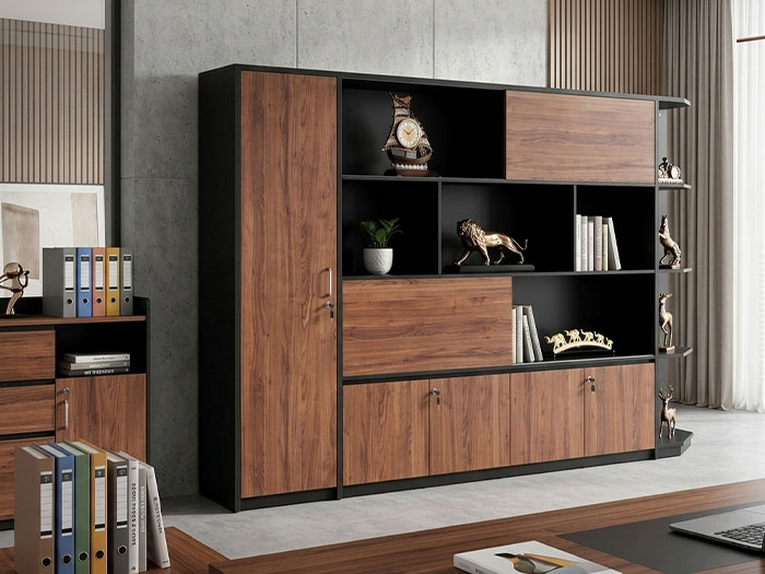 tủ phòng làm việc giám đốc Hoàng Phát