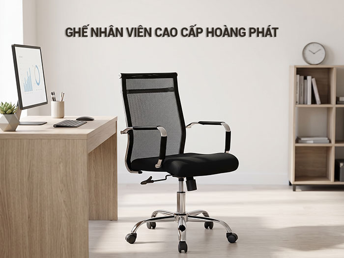 ghế nhân viên cao cấp Hoàng Phát