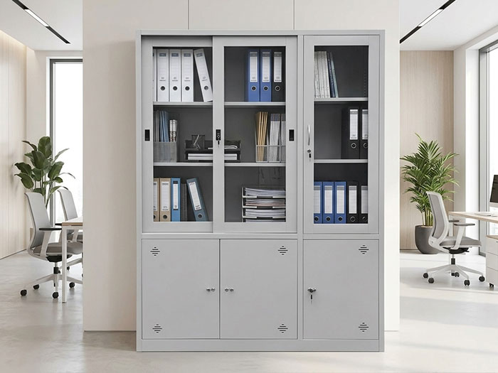 tủ sắt đựng tài liệu 3 buồng Hoàng Phát