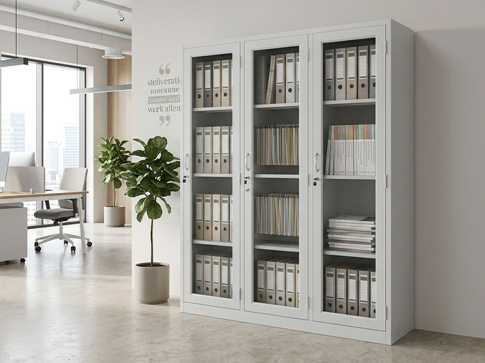 tủ sắt đựng tài liệu 3 buồng Hoàng Phát