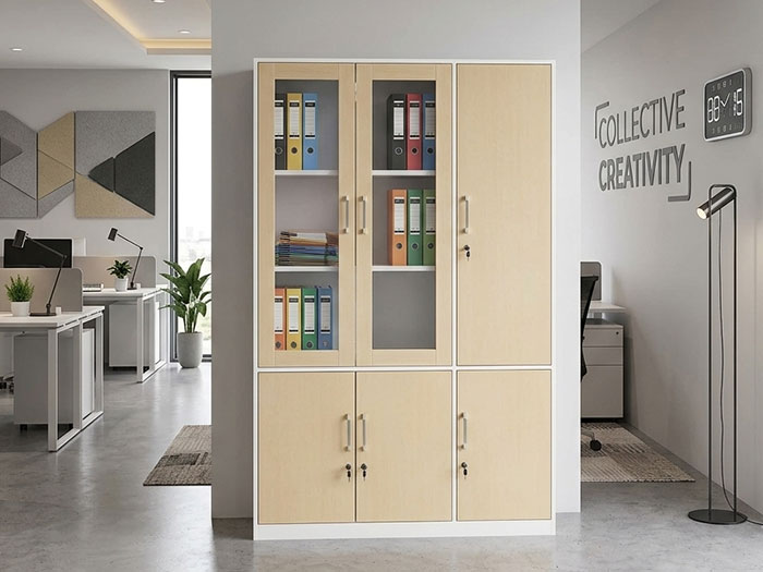 tủ sắt đựng tài liệu 3 buồng Hoàng Phát