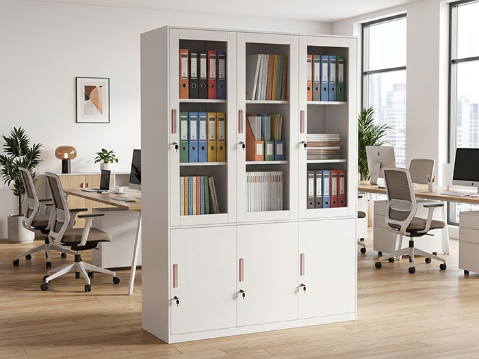 tủ sắt đựng tài liệu 3 buồng Hoàng Phát