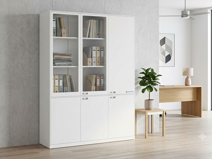 tủ sắt đựng tài liệu 3 buồng Hoàng Phát